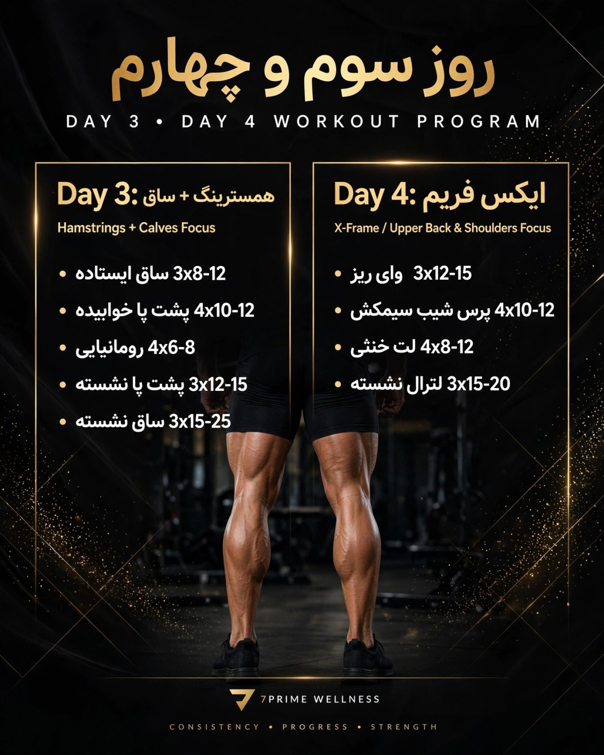 روز سوم و چهارم برنامه