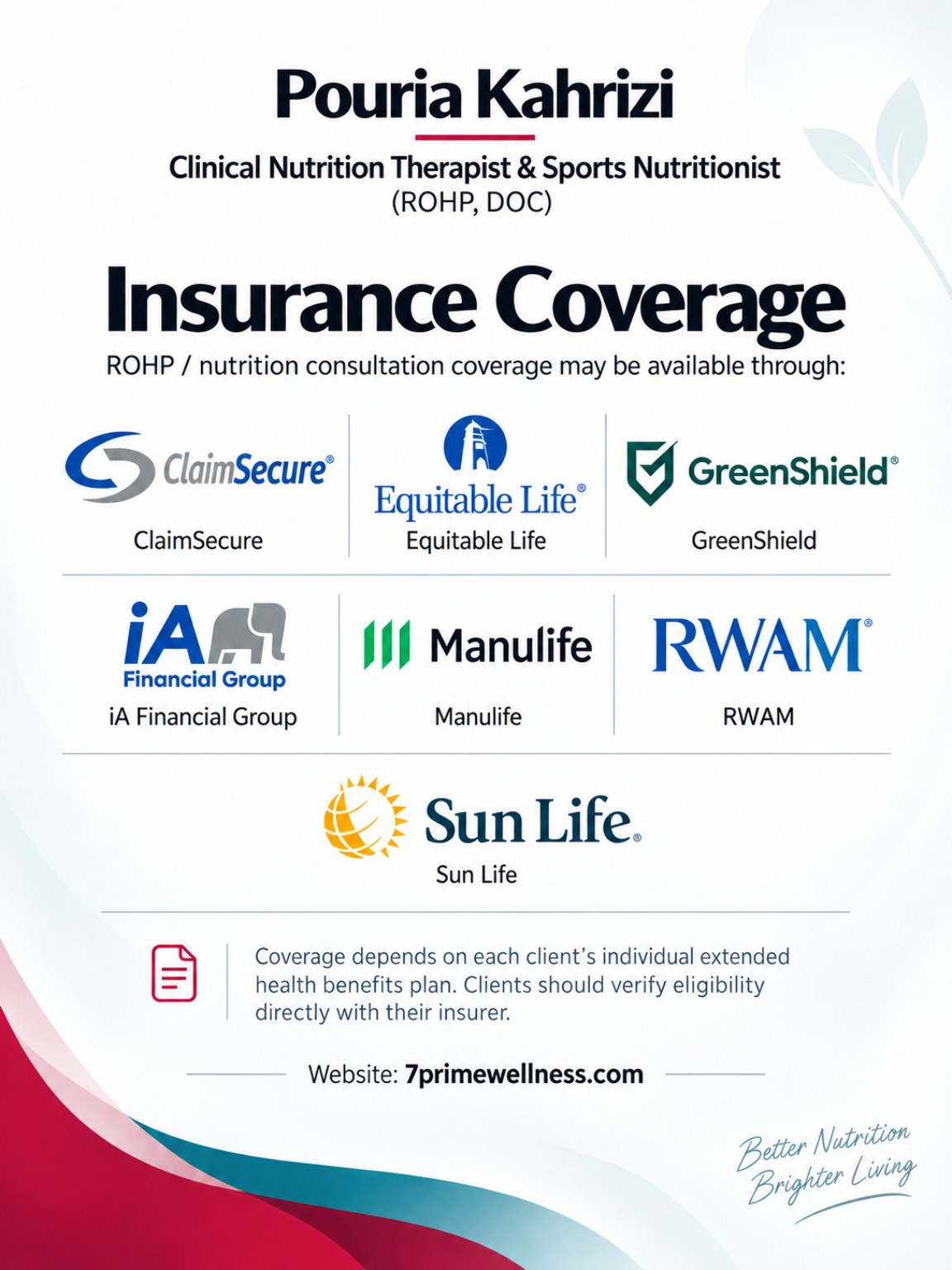 ROHP insurance coverage information